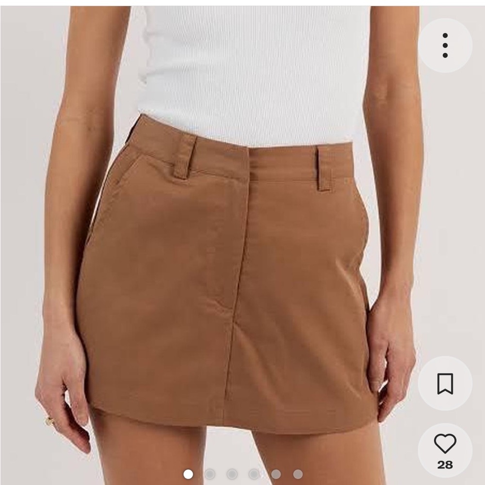 DISSH RUBY COTTON CARGO SKORT